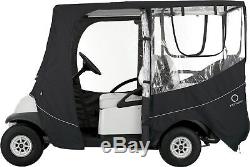 Classic Accessories Black 4 Passenger Enclosure For 80 Golf Cart Top Universal