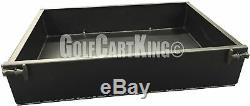 Club Car DS 1982-Up ALL AMERICAN Golf Cart Black Powder Coated Steel Cargo Box