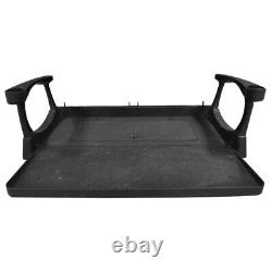 Club Car DS 2001-Up Rear Seat Genesis 250 Flip Deluxe Black Cushions Madjax