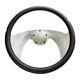 Club Car Ds Golf Cart 14 Billet With Black Typhoon Steering Wheel & Adapter Pol