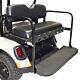 Club Car Ds Golf Cart 2000-up Gtw Mach3 Rear Flip Seat Black