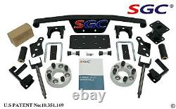 Club Car DS Golf Cart 4 Spindle Extension Lift Kit +14 Wheels and 22 AT Tires