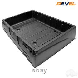 Club Car DS Golf Cart Black Thermoplastic Cargo Box with Mounting Kit