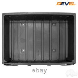 Club Car DS Golf Cart Black Thermoplastic Cargo Box with Mounting Kit