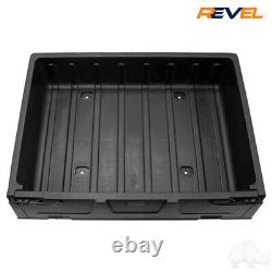 Club Car DS Golf Cart Black Thermoplastic Cargo Box with Mounting Kit