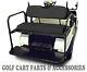 Club Car Ds Golf Cart Rear Flip Seat Kit (2000.5 -up) Black Seat Cushions