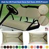 Club Car Ds Golf Cart Seat Cover Vinyl Front Replacement Set 2000 Present
