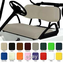 Club Car DS Golf Cart Seat Cover Vinyl Front Replacement Set 2000 Present