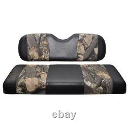 Club Car DS Madjax Seat Covers Camo / Black