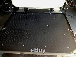 Club Car DS Rear Flip Seat Black Cushions Madjax Genesis 150 Free shipping