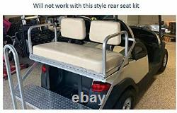 Club Car DS Seat Covers Front Rear 4 PCS Custom Fit For DS 2000.5+ G&E Golf Cart