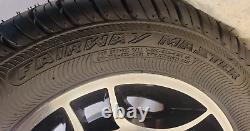 Club Car GOLF CART WHEELs RIMs TIREs LUG NUTS 205/50-10 Fairway Master no lift