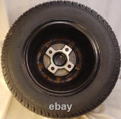 Club Car GOLF CART WHEELs RIMs TIREs LUG NUTS 205/50-10 Fairway Master no lift