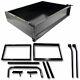 Club Car Golf Cart Gtw Black Steel Cargo Box Kit For Precedent Models 2004-2021