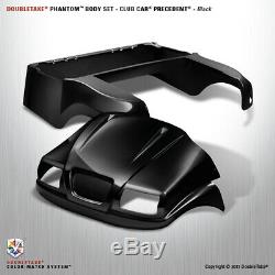 Club Car PHANTOM PRECEDENT Golf Cart Black Body Cowl Set Includes Light Kit
