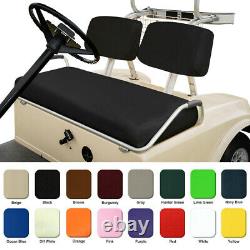 Club Car PRE-2000 DS Golf Cart Front Marine Grade Vinyl Replacement Seat Covers