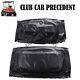 Club Car Precedent 2004-newer Golf Cart Black Seat Cover Set