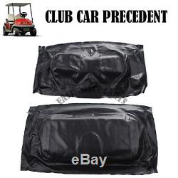 Club Car Precedent 2004-Newer golf cart BLACK Seat Cover Set