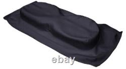 Club Car Precedent 2004+ OEM Golf Cart Front Seat Back Cover Black 39.25 x 15.75