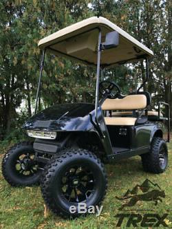 Club Car Precedent 6 Double A-arm Lift Kit+ 12 Wheels & 23 At Tires Combo