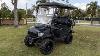 Club Car Precedent Alpha Body 4 Passenger Matte Black Golf Cart
