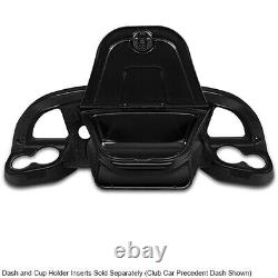 Club Car Precedent Dash 04+ Double Take Sentry Storage (Black with Black Inserts)