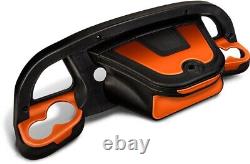 Club Car Precedent Dash 04+ Double Take Sentry Storage (Black with Orange Inserts)