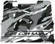 Club Car Precedent Flor Mat- Black, Grey And White With Logo
