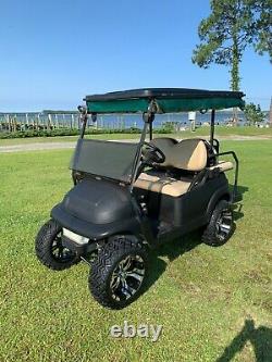 Club Car Precedent Gas Golf Cart Black / Black