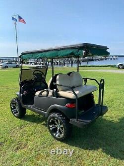 Club Car Precedent Gas Golf Cart Black / Black