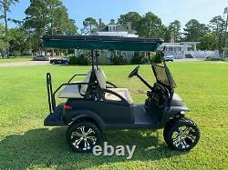 Club Car Precedent Gas Golf Cart Black / Black