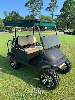 Club Car Precedent Gas Golf Cart Black / Black