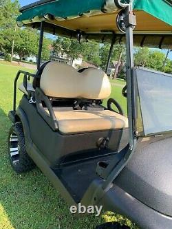 Club Car Precedent Gas Golf Cart Black / Black