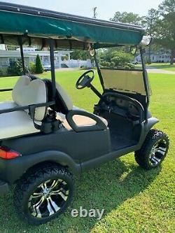 Club Car Precedent Gas Golf Cart Black / Black