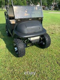 Club Car Precedent Gas Golf Cart Black / Black