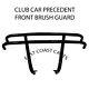Club Car Precedent Golf Cart Black Front Bumper Brush Guard