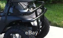 Club Car Precedent Golf Cart Black Front Bumper Brush Guard