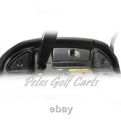Club Car Precedent Golf Cart Carbon Fiber Dash Kit (fits 2008.5 and Up)