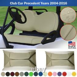Club Car Precedent Golf Cart Front Seat Cover Replacement Set Years 2004-2016