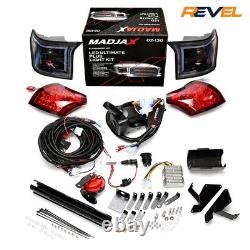 Club Car Precedent MadJax Alpha Off-Road Black Golf Cart Body Kit (2004-Up)