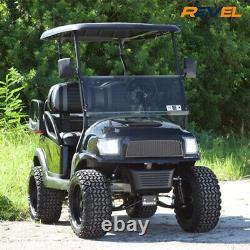 Club Car Precedent MadJax Alpha Street Black Golf Cart Body Kit (2004-Up)