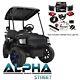 Club Car Precedent Madjax Alpha Street Black Golf Cart Body Kit (2004-up)