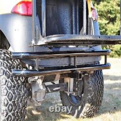 Club Car Precedent Rear Bumper 1-1/4 Receive Textured Black Powder Coat