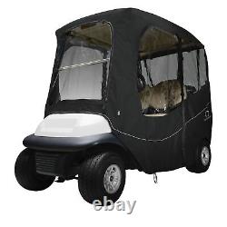 Club Car Precedent Tempo Golf Cart Deluxe Travel Enclosure Short Roof Black