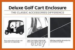 Club Car Precedent Tempo Golf Cart Deluxe Travel Enclosure Short Roof Black