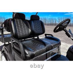 Club Car Precedent Tempo MadJax Aviator Seat Cushions Black