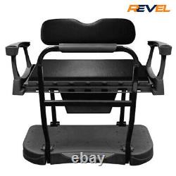 Club Car Precedent Tempo Onward Golf Cart Black Rear Flip Seat