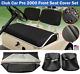 Club Car Year 1982-2000 Ds Golf Cart Front Replacement Black Seat Cover Set, New