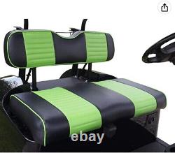 Club car DS 2000.5+ front and rear seat covers lime green/ black Husky Brand