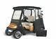 Custom Drivable 2 Person Golf Cart Enclosure Cover For Club Cars Black